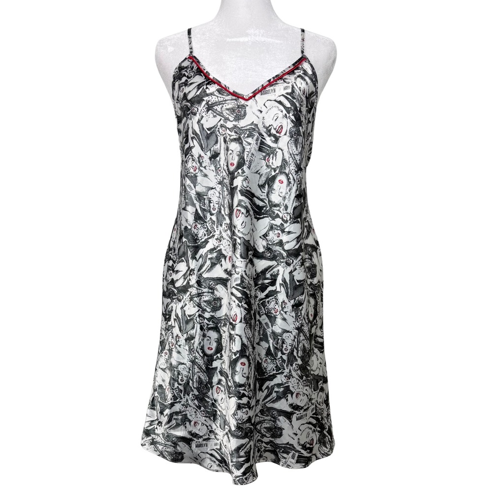 Marilyn Monroe Intimates Lingerie Slip All Over Print Dress‎ Sexy Novelty Medium